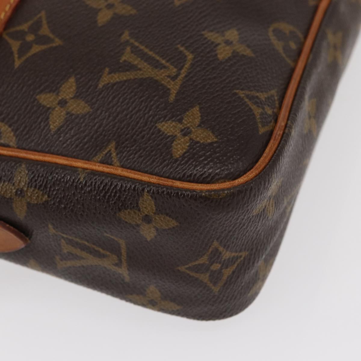 LOUIS VUITTON Monogram Compiegne 23 Clutch Bag M51847 LV Auth yk19540