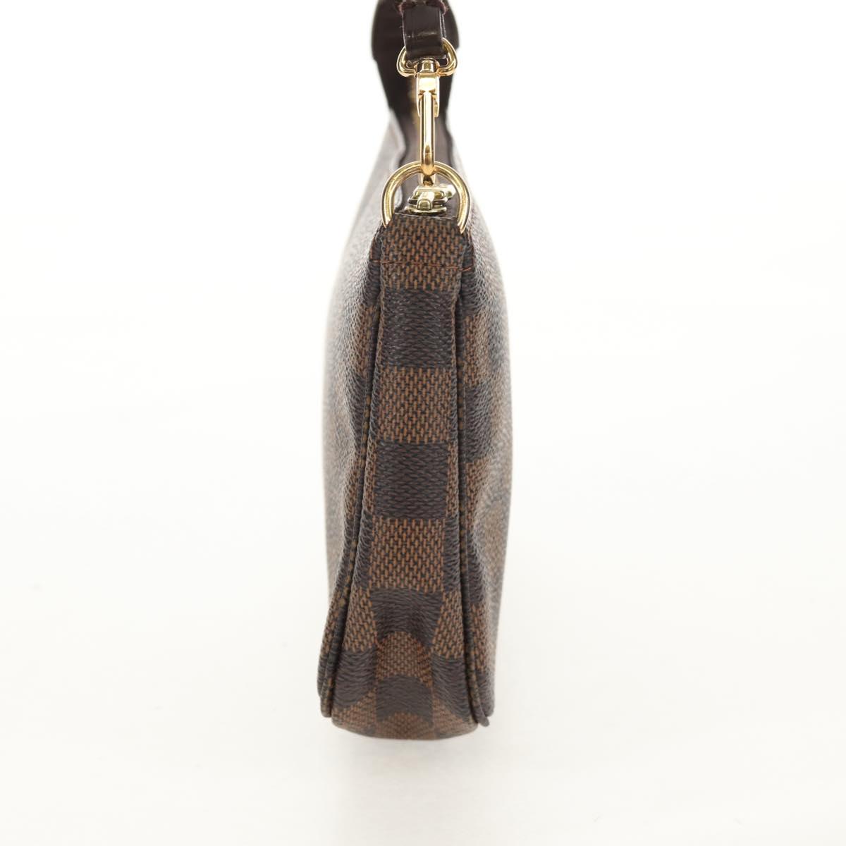 LOUIS VUITTON Damier Ebene Pochette Accessoires Pouch N41206 LV Auth yk19541A