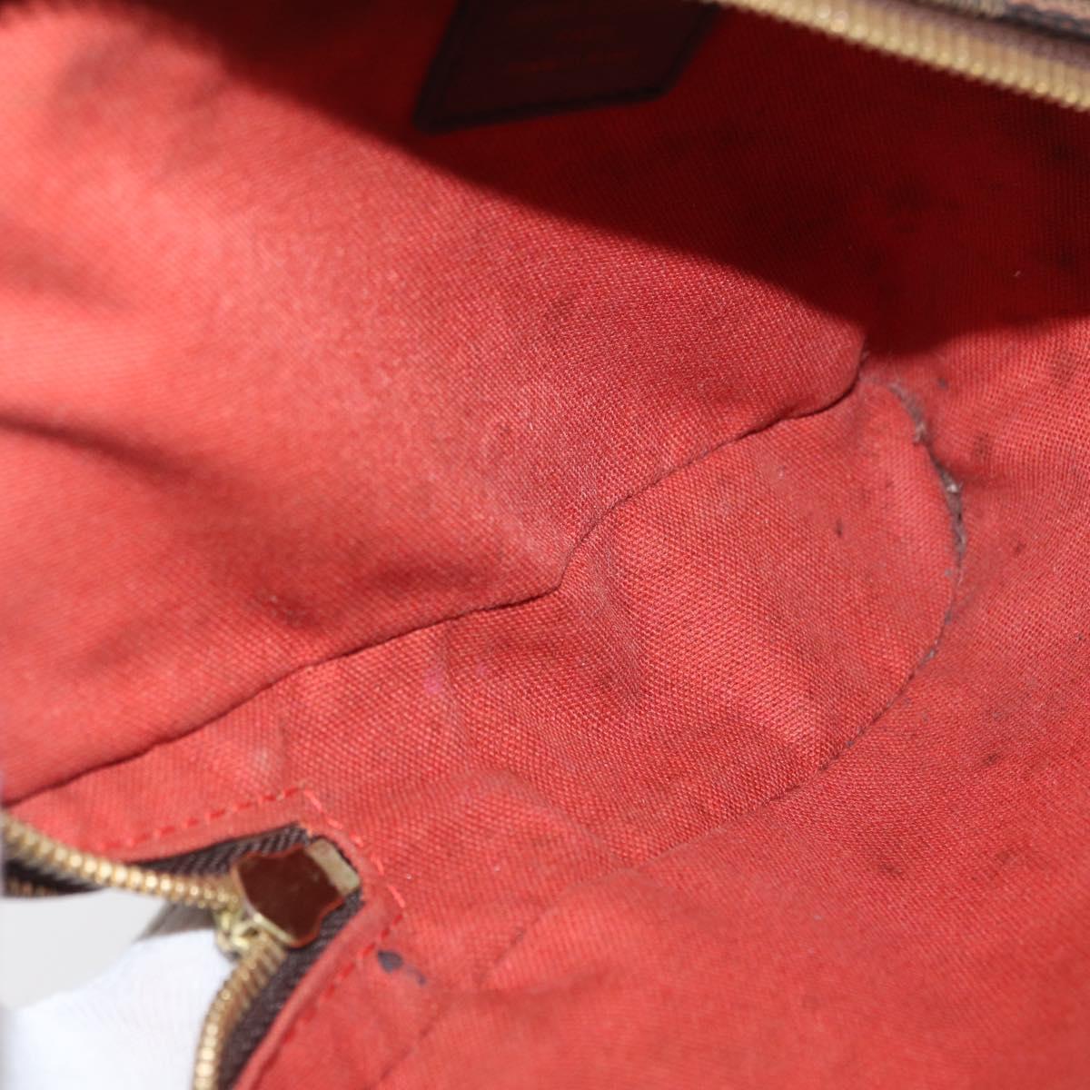 LOUIS VUITTON Damier Ebene Geronimos Shoulder Bag N51994 LV Auth yk19542