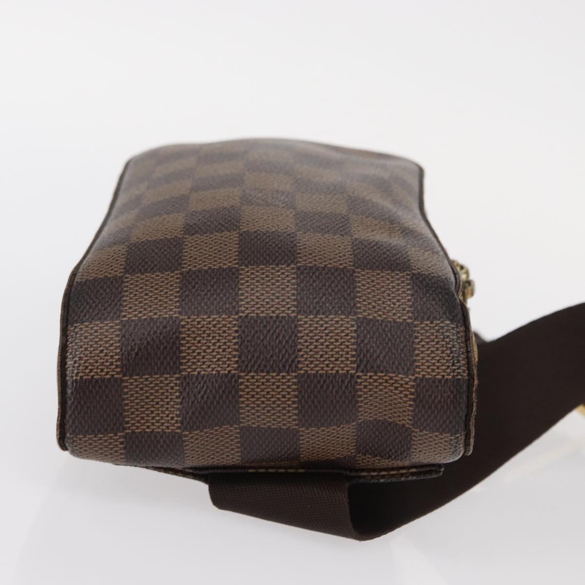 LOUIS VUITTON Damier Ebene Geronimos Shoulder Bag N51994 LV Auth yk19542