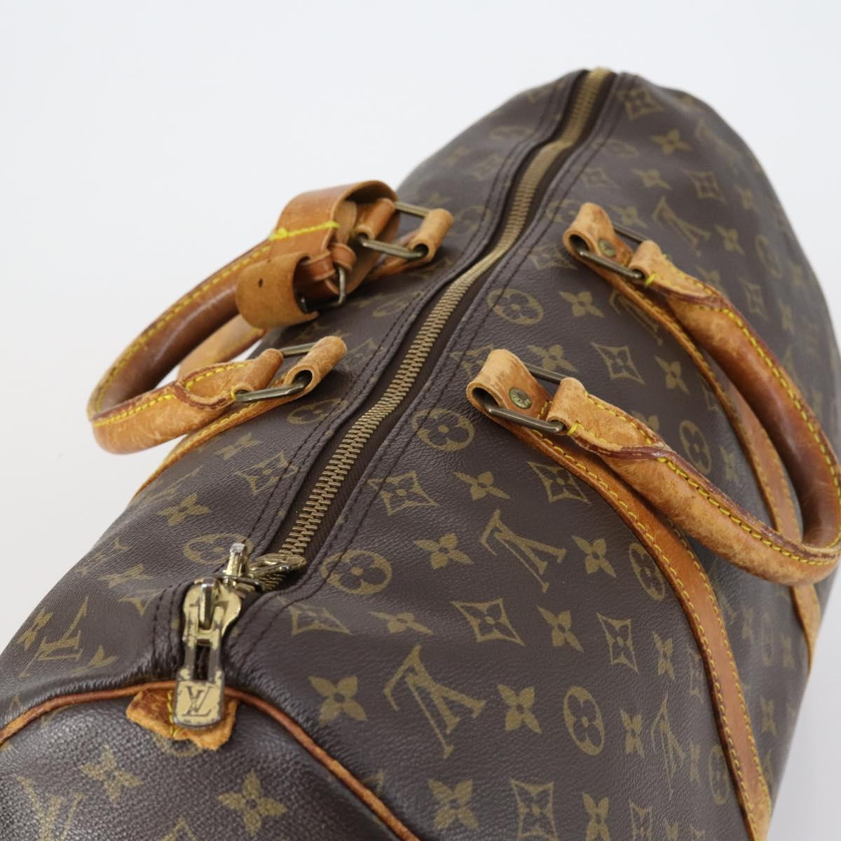 LOUIS VUITTON Monogram Keepall 45 Boston Bag M41428 LV Auth yk19560