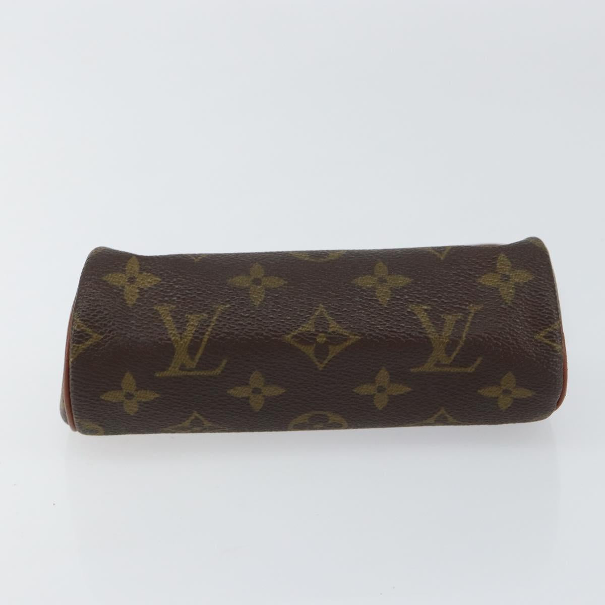 LOUIS VUITTON Monogram Papillon Pouch LV Auth yk19562