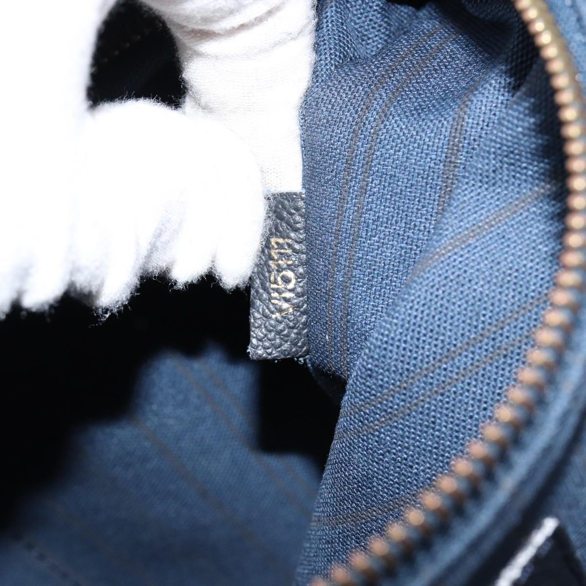 LOUIS VUITTON Empreinte Citadines PM Tote Bag Black Anfini M40517 Auth yk19574