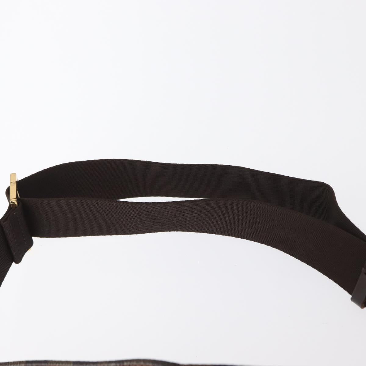 LOUIS VUITTON Damier Ebene Geronimos Shoulder Bag N51994 LV Auth yk19586