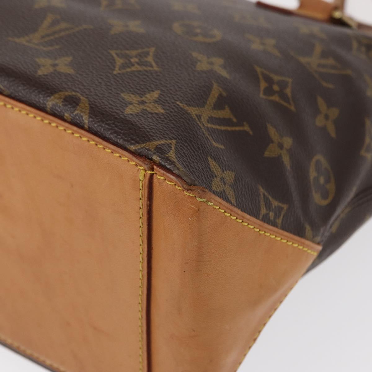 LOUIS VUITTON Monogram Cabas Piano Tote Bag M51148 LV Auth yk19587