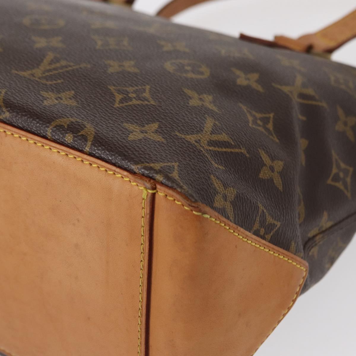 LOUIS VUITTON Monogram Cabas Piano Tote Bag M51148 LV Auth yk19587