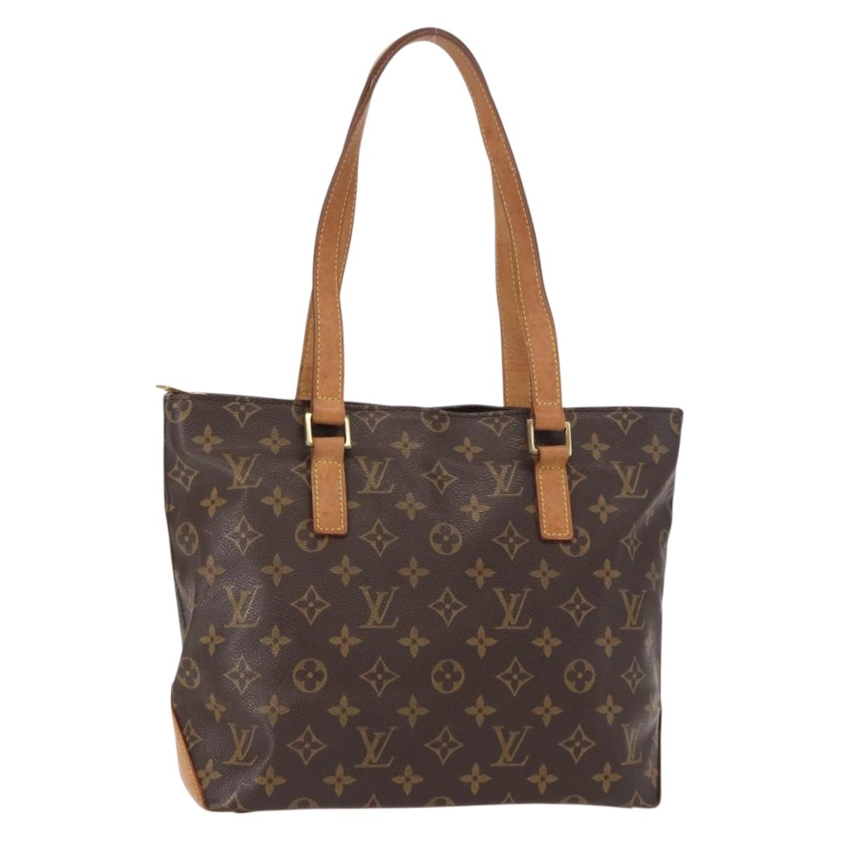 LOUIS VUITTON Monogram Cabas Piano Tote Bag M51148 LV Auth yk19587