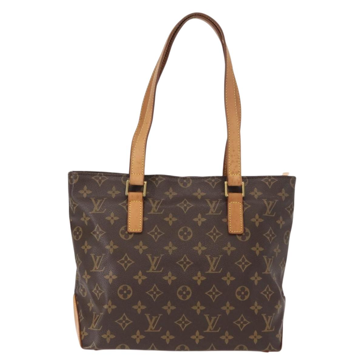 LOUIS VUITTON Monogram Cabas Piano Tote Bag M51148 LV Auth yk19587