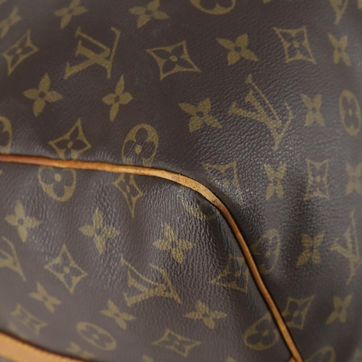 LOUIS VUITTON Monogram Keepall Bandouliere 55 Boston Bag M41414 LV Auth yk19591