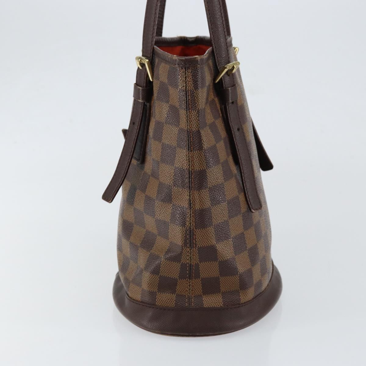 LOUIS VUITTON Damier Ebene Marais Shoulder Bag N42240 LV Auth yk19594