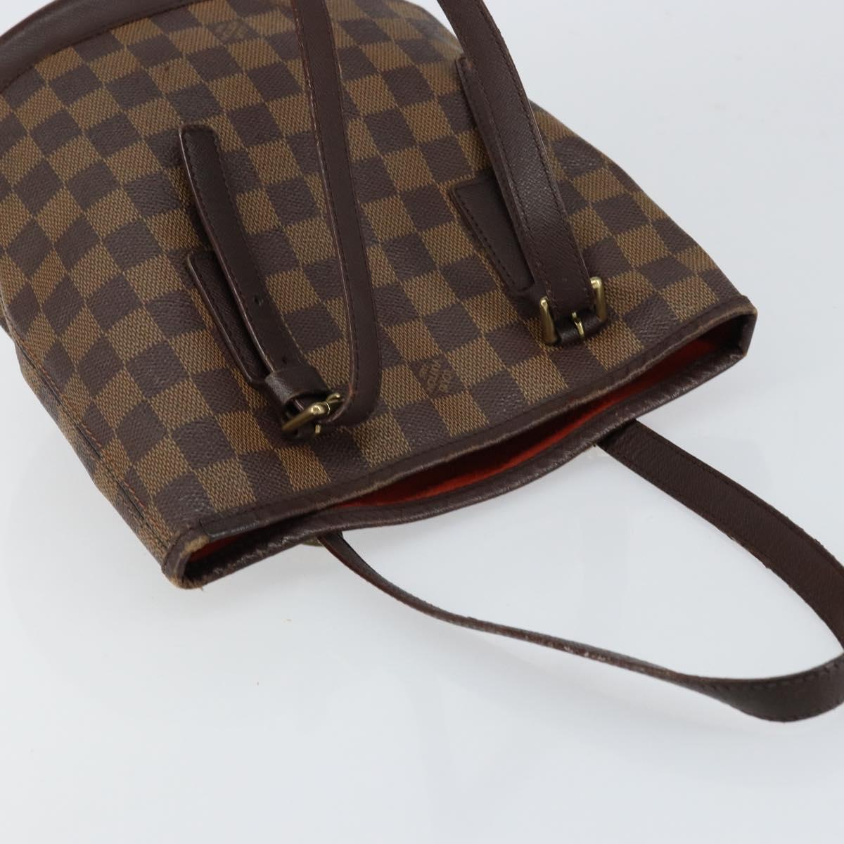 LOUIS VUITTON Damier Ebene Marais Shoulder Bag N42240 LV Auth yk19594