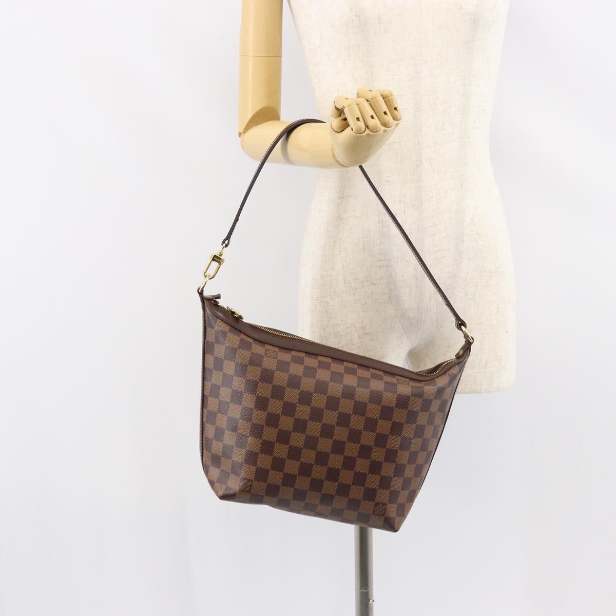 LOUIS VUITTON Damier Ebene Illovo PM Shoulder Bag N51996 LV Auth yk19595