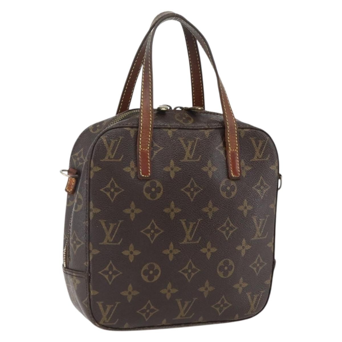 LOUIS VUITTON Monogram Spontini Hand Bag M47500 LV Auth yk19607