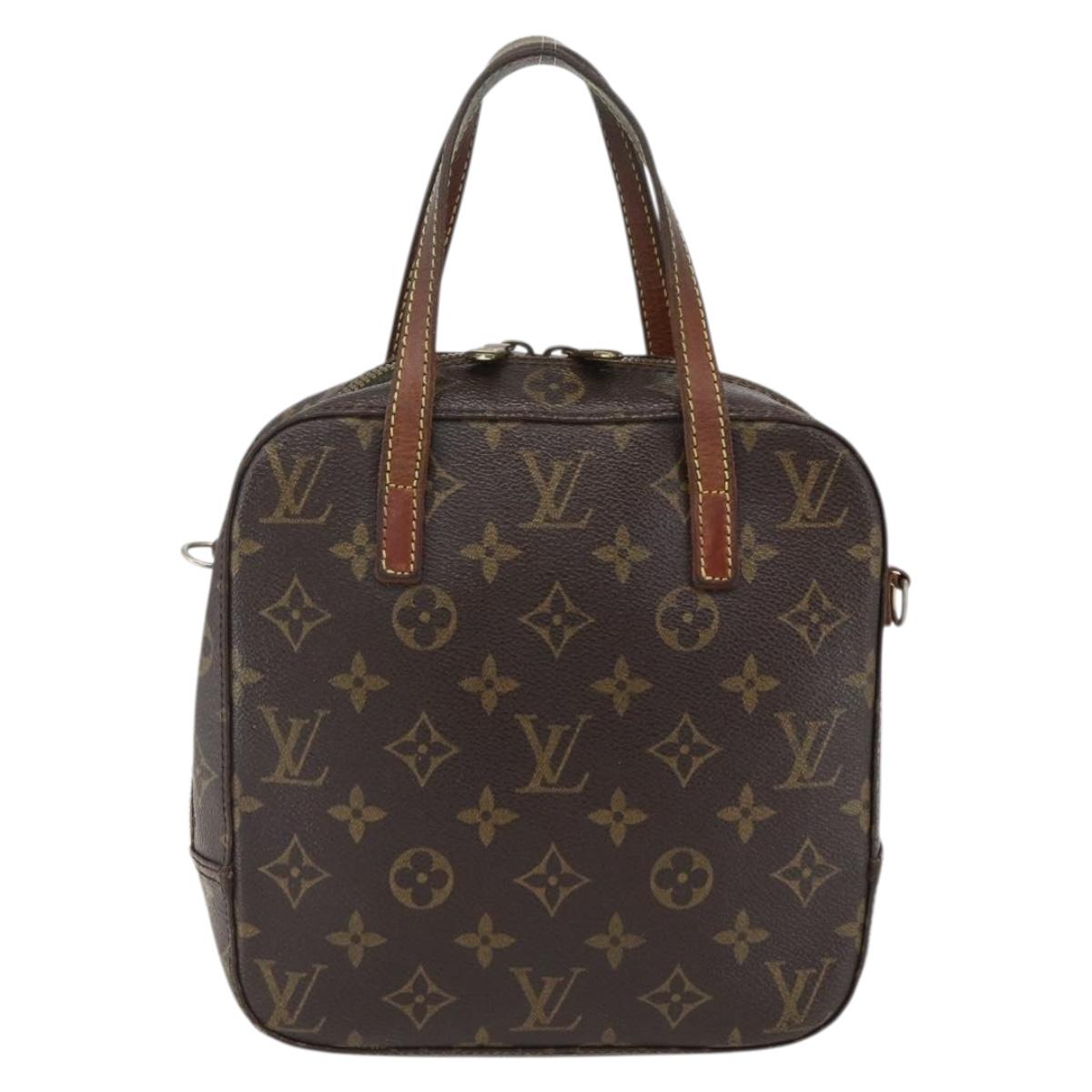 LOUIS VUITTON Monogram Spontini Hand Bag M47500 LV Auth yk19607