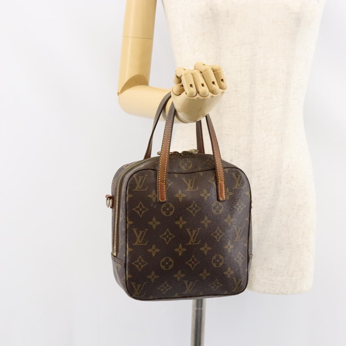 LOUIS VUITTON Monogram Spontini Hand Bag M47500 LV Auth yk19607