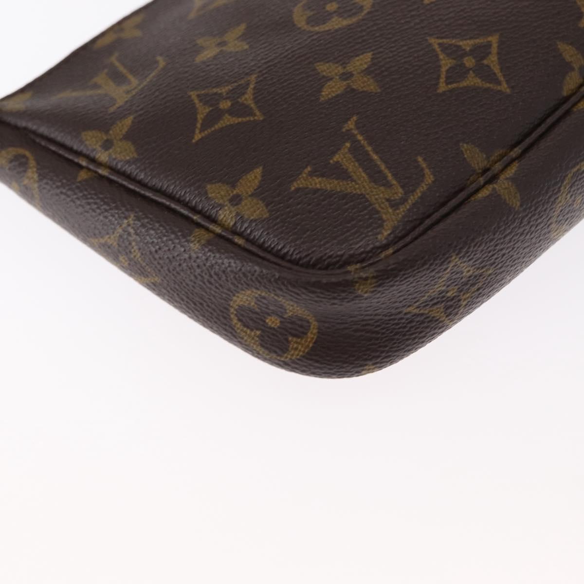 LOUIS VUITTON Monogram Pochette Accessoires Pouch M51980 LV Auth yk19608