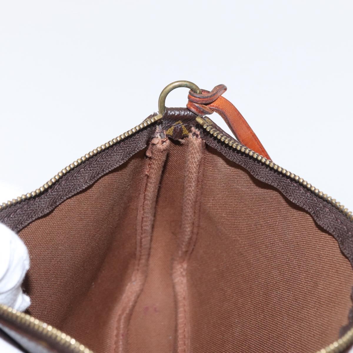 LOUIS VUITTON Monogram Pochette Accessoires Pouch M51980 LV Auth yk19608