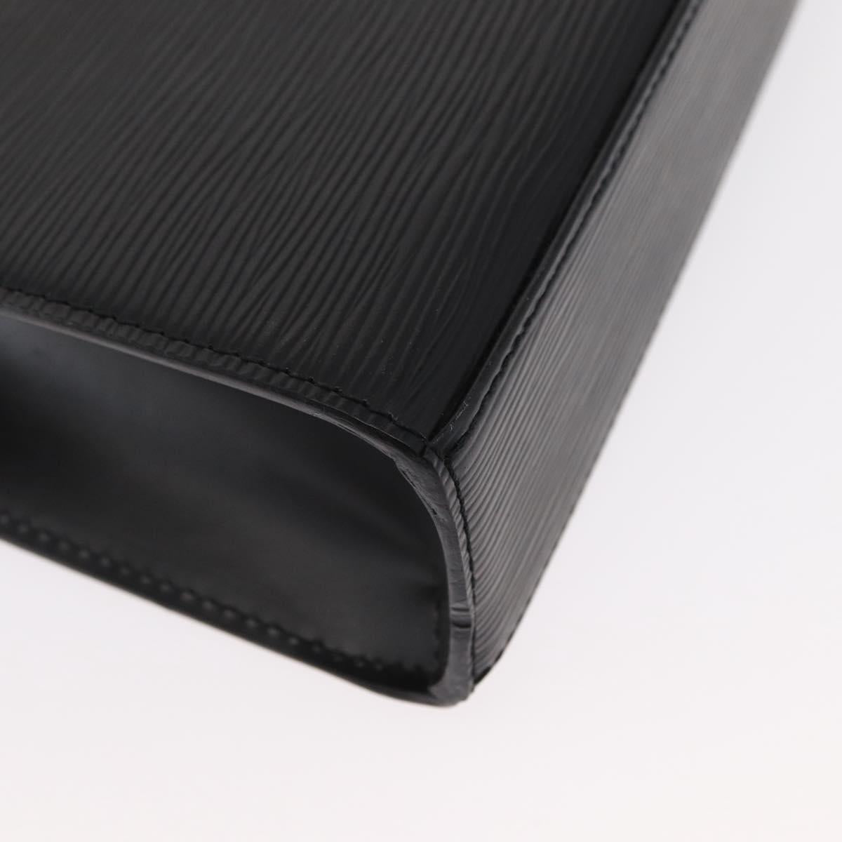 LOUIS VUITTON Epi Malesherbes Hand Bag Black M52372 LV Auth yk19612