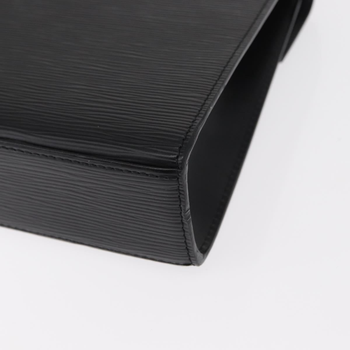 LOUIS VUITTON Epi Malesherbes Hand Bag Black M52372 LV Auth yk19612