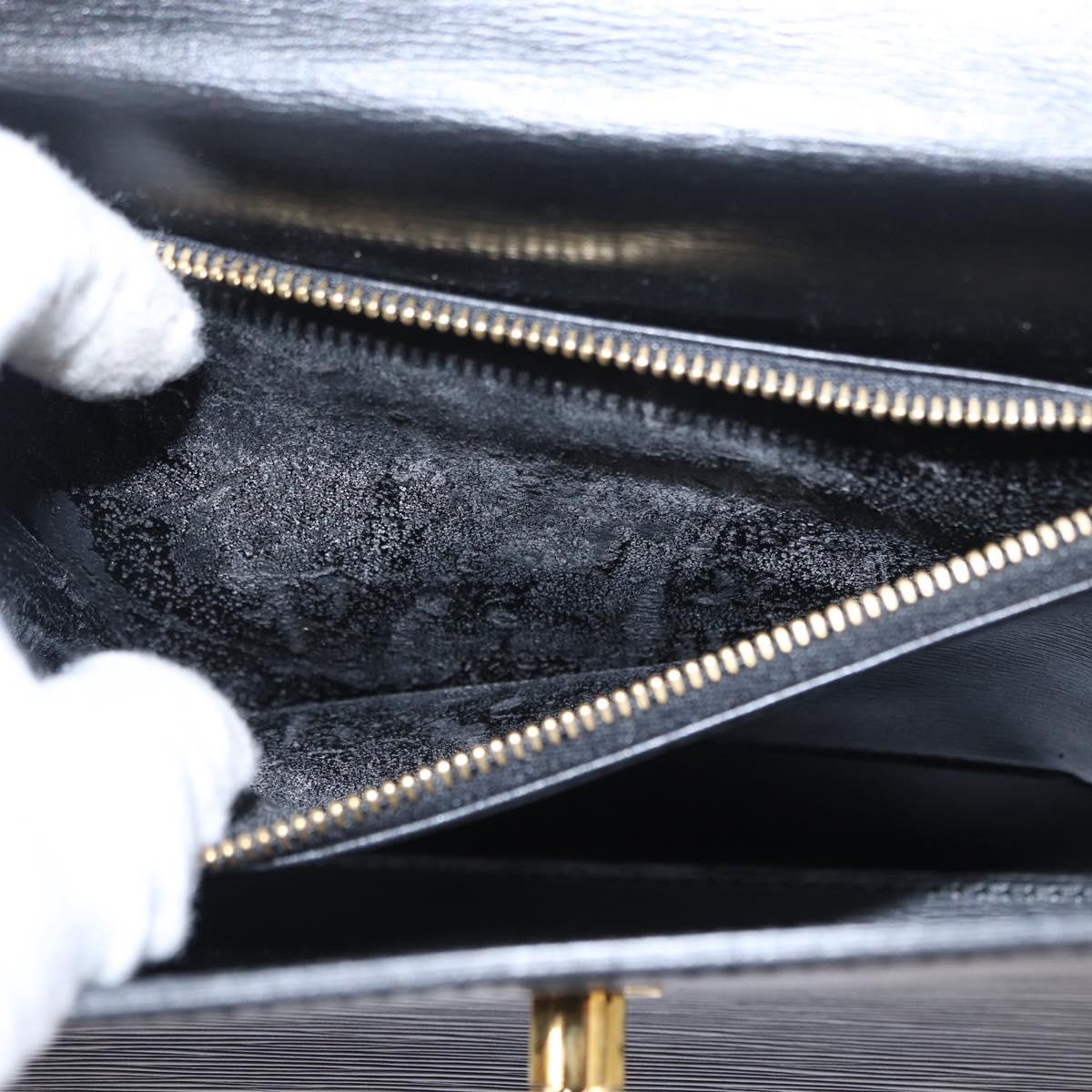 LOUIS VUITTON Epi Malesherbes Hand Bag Black M52372 LV Auth yk19612