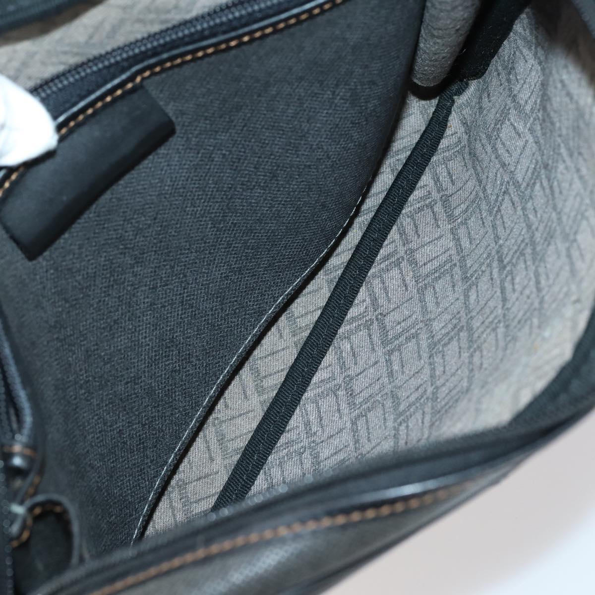 Dunhill BALLY Burberry ETRO Cartier Bag Leather Canvas 5 Set Black Auth yk19616