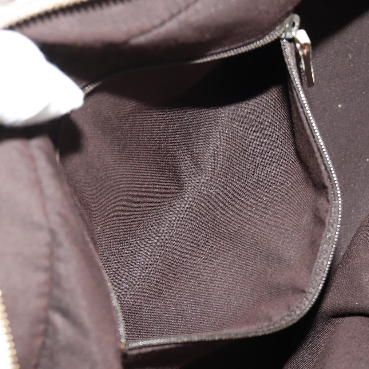 GUCCI Pretty GG Canvas Web Sherry Line Hand Bag Beige Gold 161720 Auth yk19624V