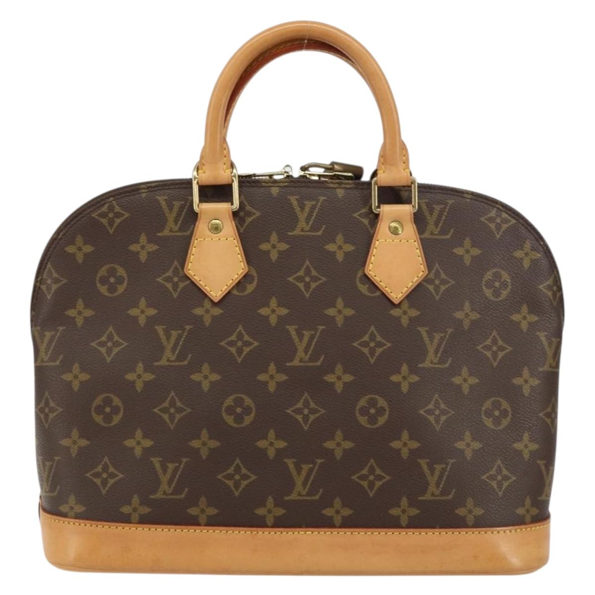 LOUIS VUITTON Monogram Alma Hand Bag M51130 LV Auth yk19633V