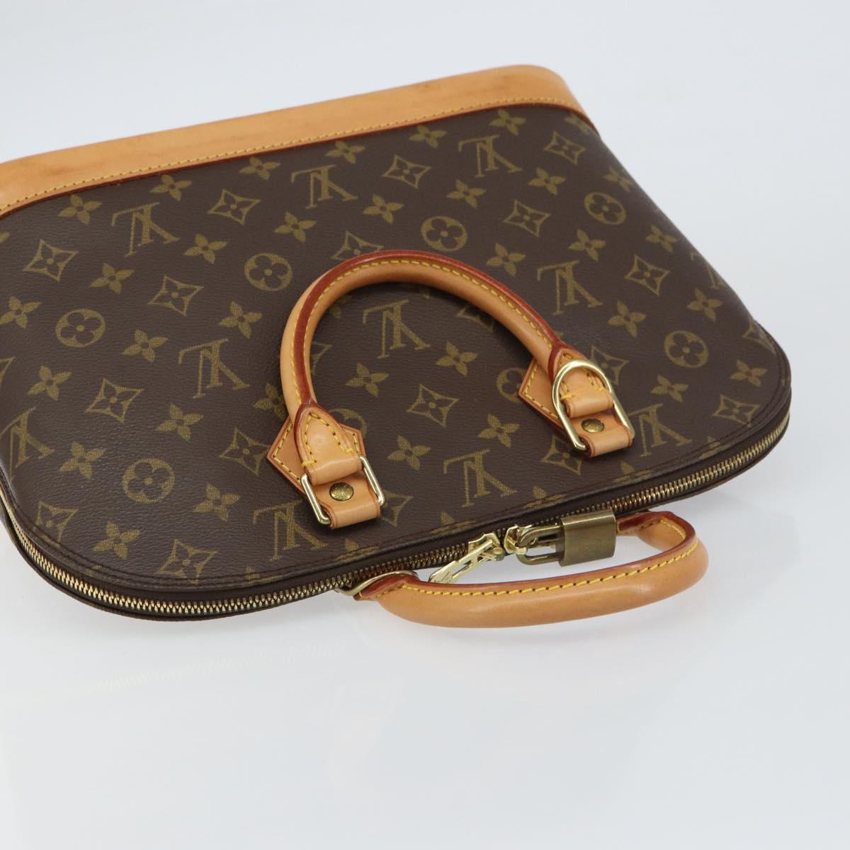 LOUIS VUITTON Monogram Alma Hand Bag M51130 LV Auth yk19633V