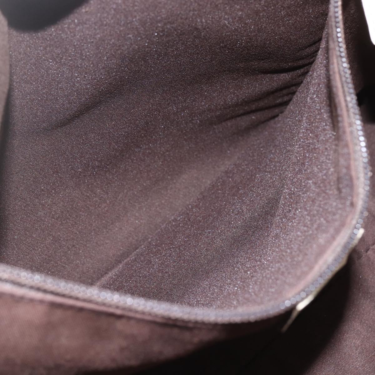 GUCCI GG Supreme Tote Bag PVC Beige Silver 114595 Auth yk19636