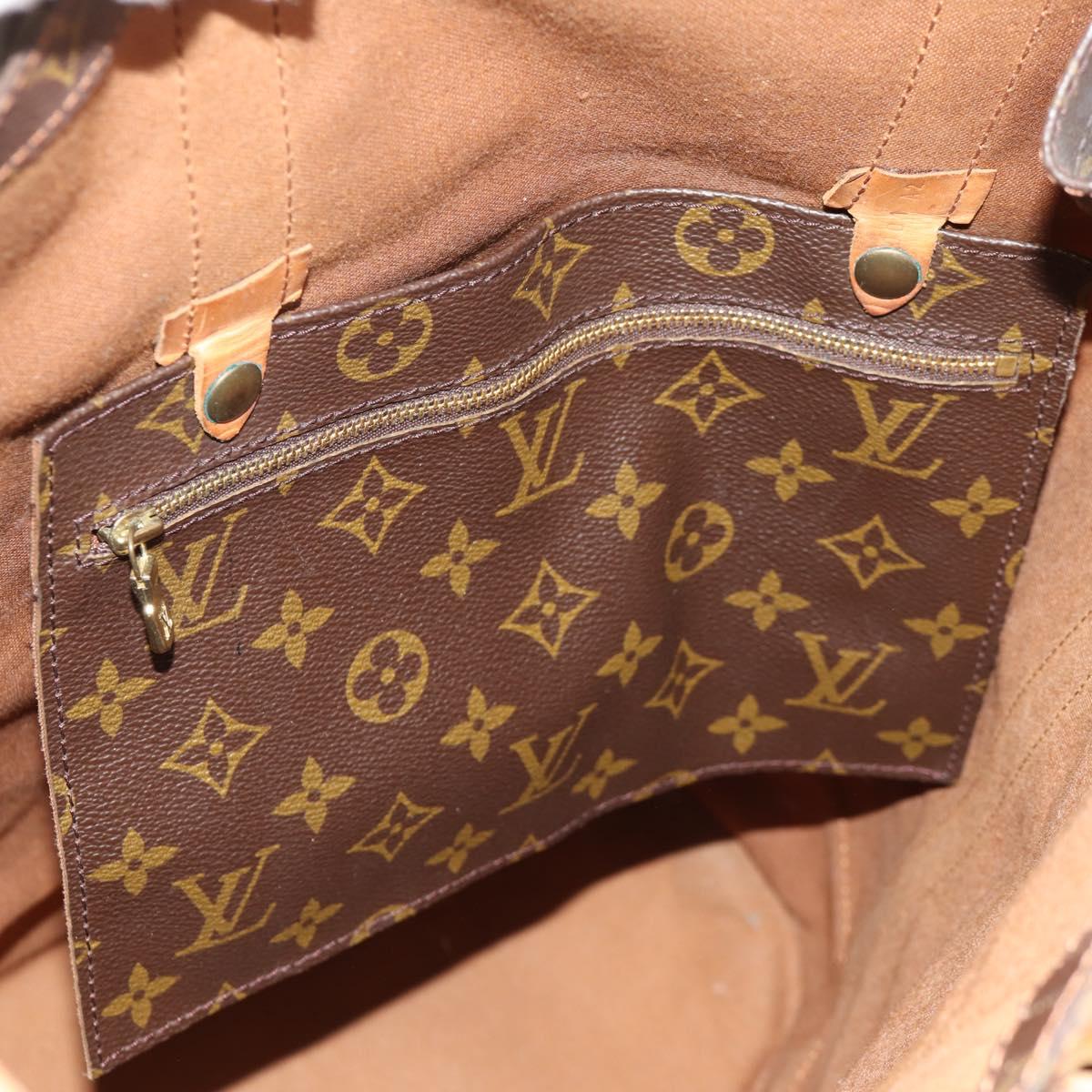 LOUIS VUITTON Monogram Randonnee GM Shoulder Bag M42244 LV Auth yk19637