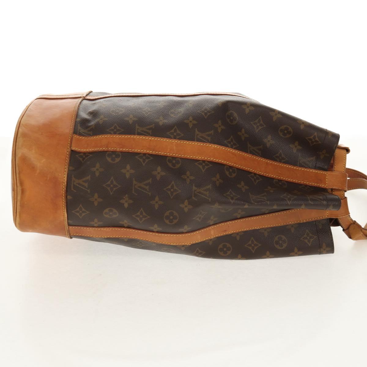 LOUIS VUITTON Monogram Randonnee GM Shoulder Bag M42244 LV Auth yk19637