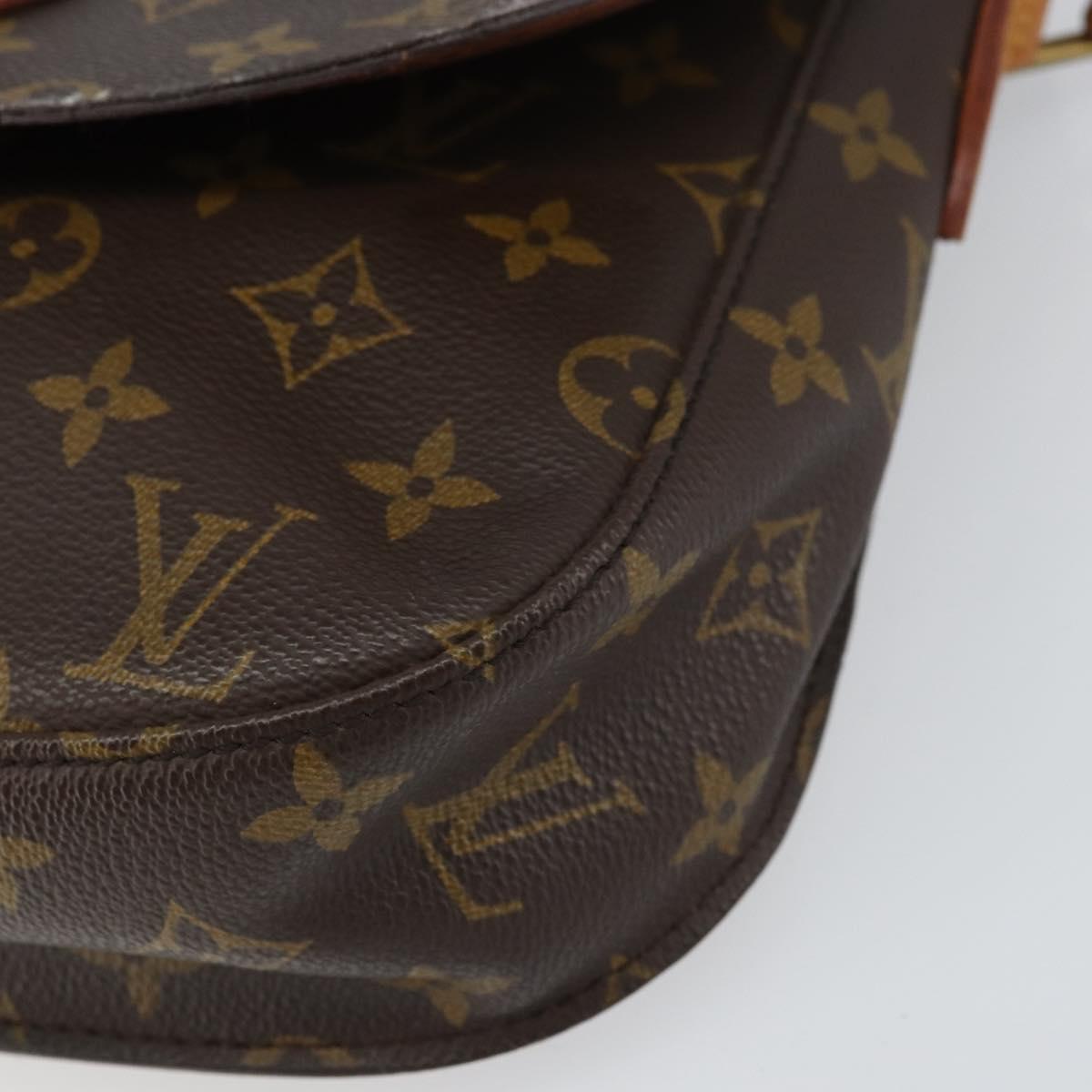 LOUIS VUITTON Monogram Saint Cloud GM Shoulder Bag M51242 LV Auth yk19638