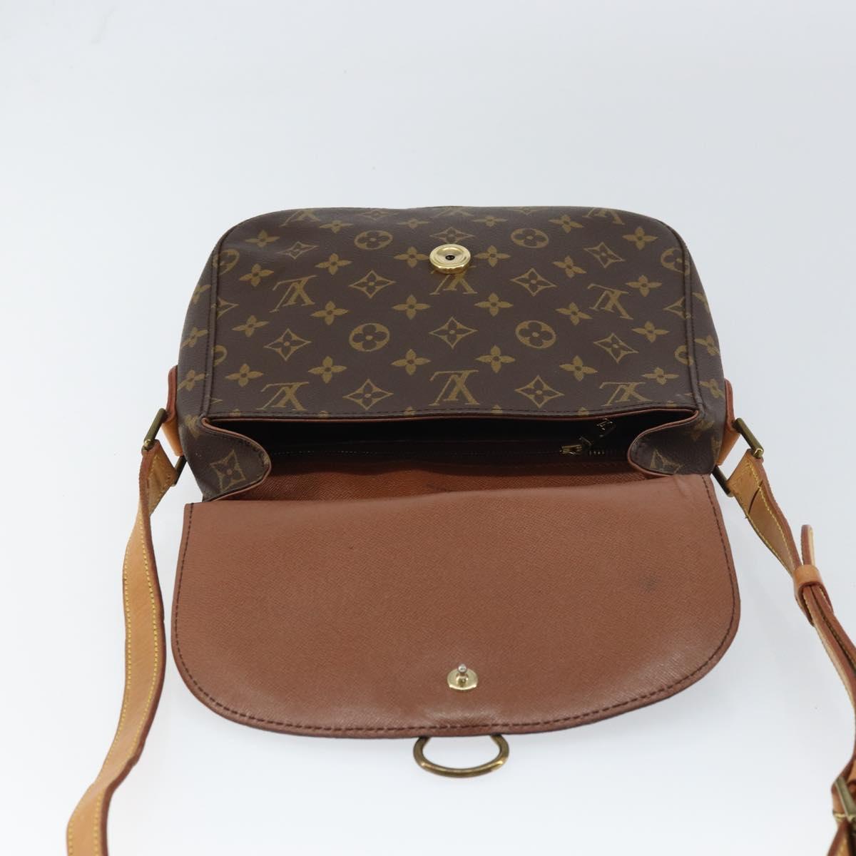 LOUIS VUITTON Monogram Saint Cloud GM Shoulder Bag M51242 LV Auth yk19638