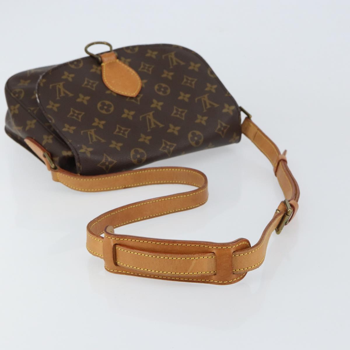 LOUIS VUITTON Monogram Saint Cloud GM Shoulder Bag M51242 LV Auth yk19638