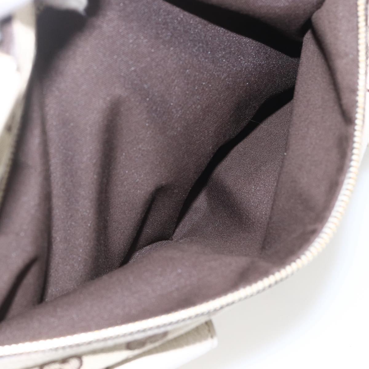 GUCCI GG Canvas Abbey Tote Bag Beige Gold 146247 Auth yk19639V