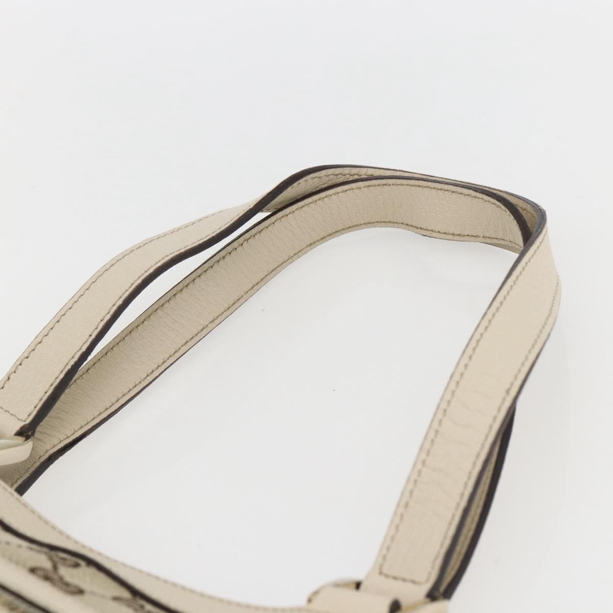 GUCCI GG Canvas Abbey Tote Bag Beige Gold 146247 Auth yk19639V