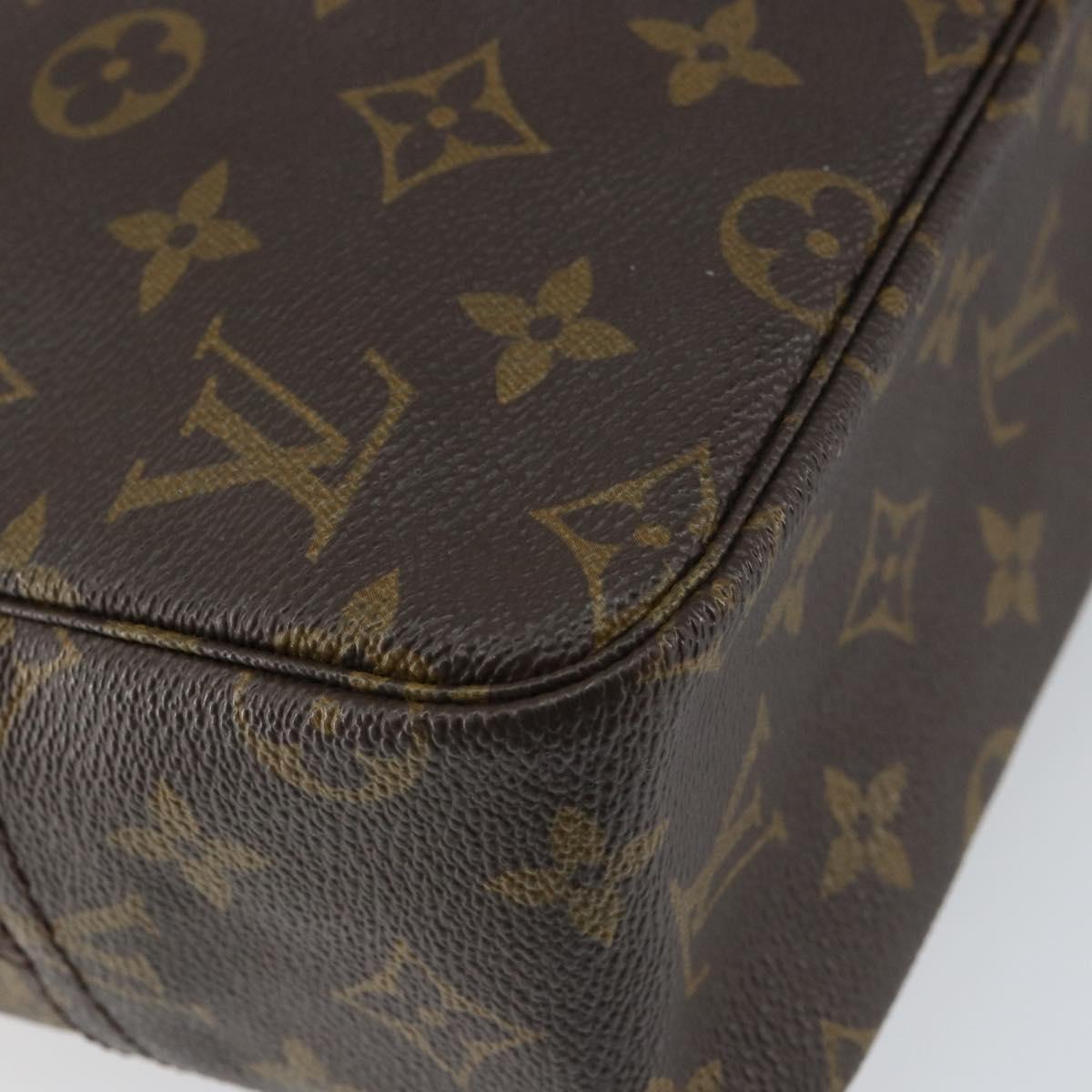 LOUIS VUITTON Monogram Trousse Toilette 28 Clutch Bag M47522 LV Auth yk19641
