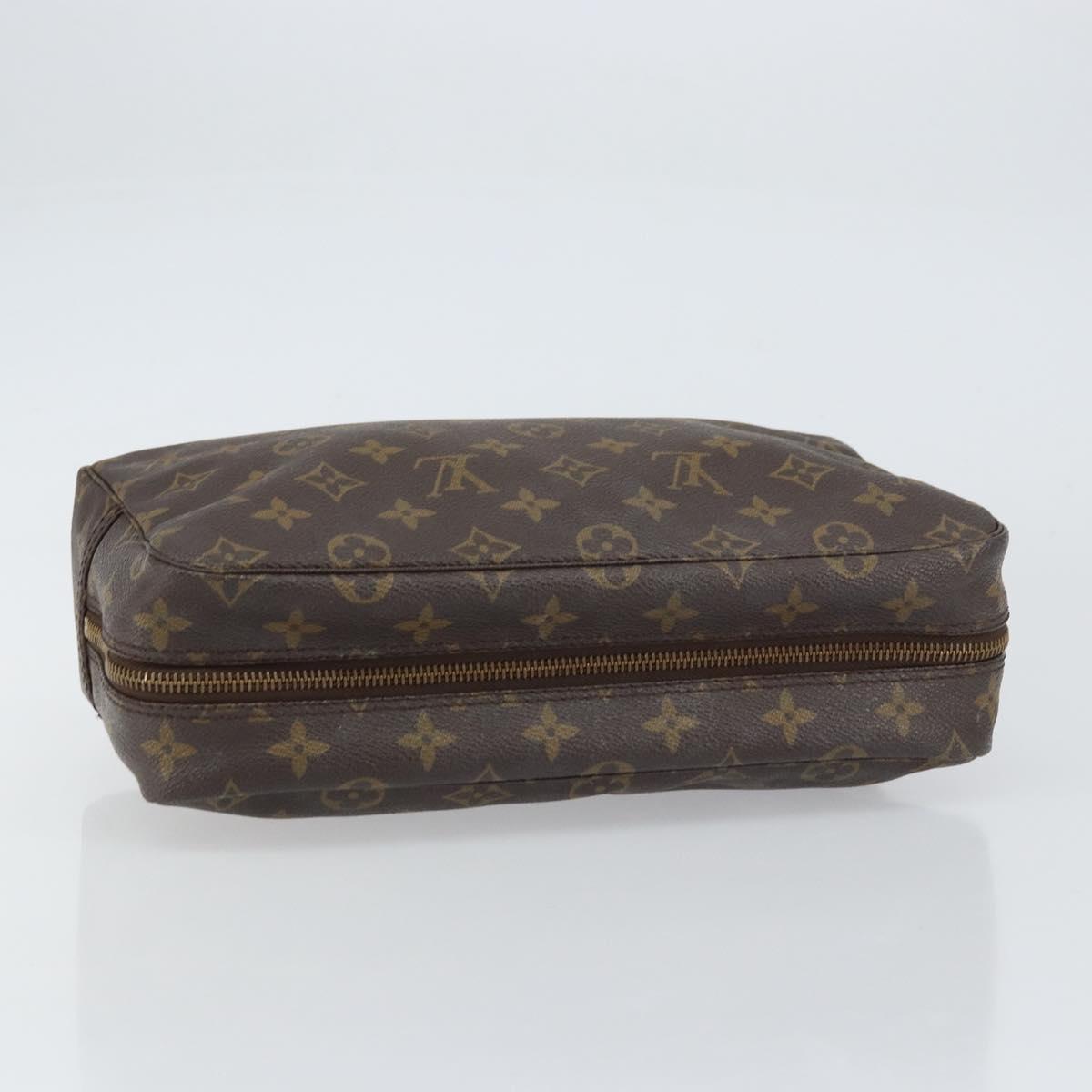 LOUIS VUITTON Monogram Trousse Toilette 28 Clutch Bag M47522 LV Auth yk19641