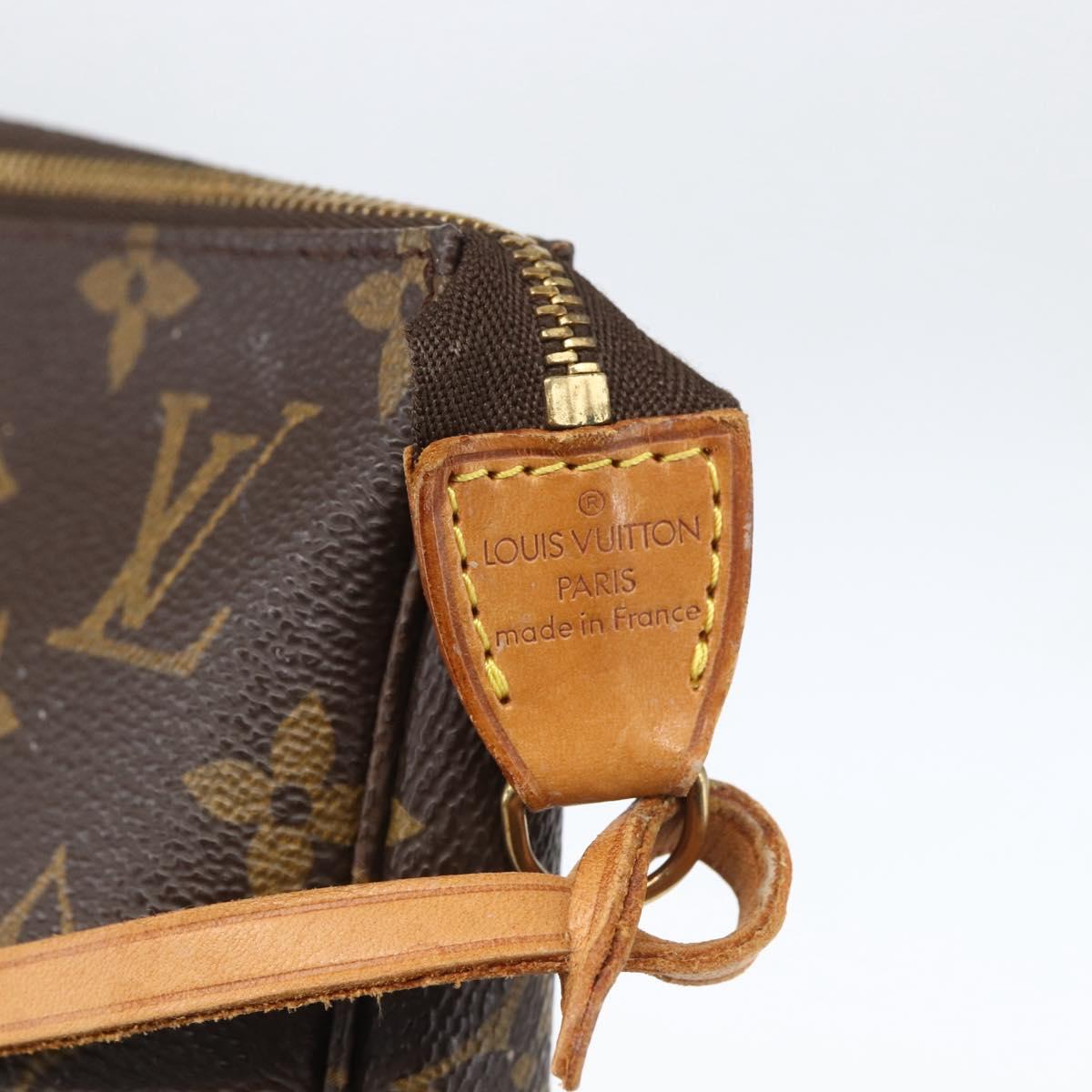 LOUIS VUITTON Monogram Pochette Accessoires Pouch M51980 LV Auth yk19644