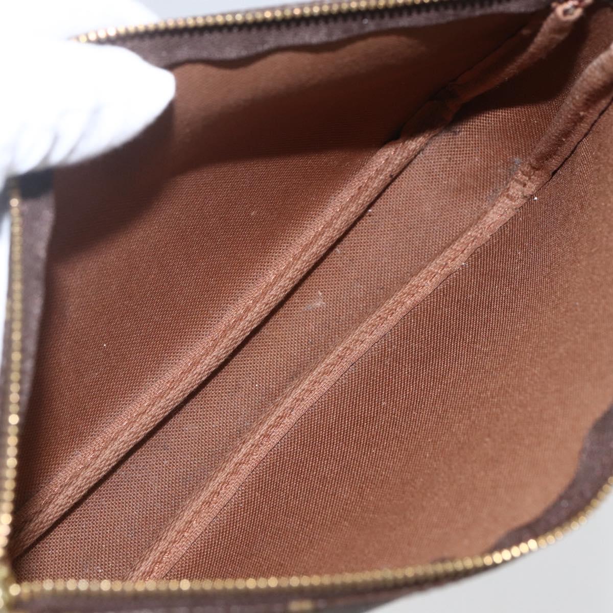 LOUIS VUITTON Monogram Pochette Accessoires Pouch M51980 LV Auth yk19644