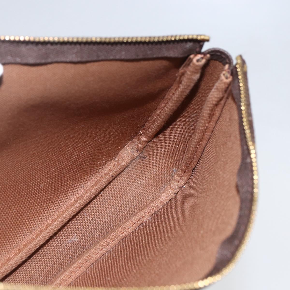 LOUIS VUITTON Monogram Pochette Accessoires Pouch M51980 LV Auth yk19644