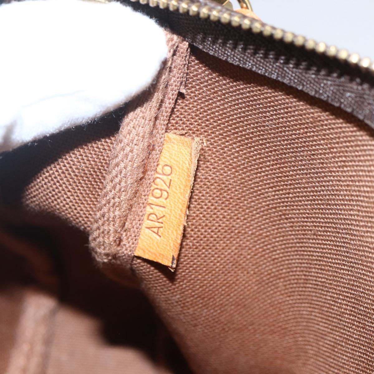 LOUIS VUITTON Monogram Pochette Accessoires Pouch M51980 LV Auth yk19644