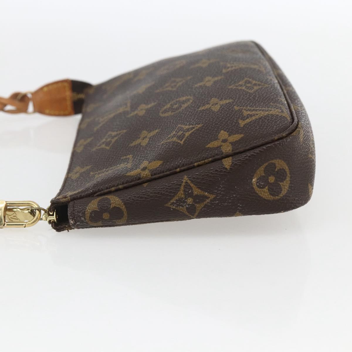 LOUIS VUITTON Monogram Pochette Accessoires Pouch M51980 LV Auth yk19644