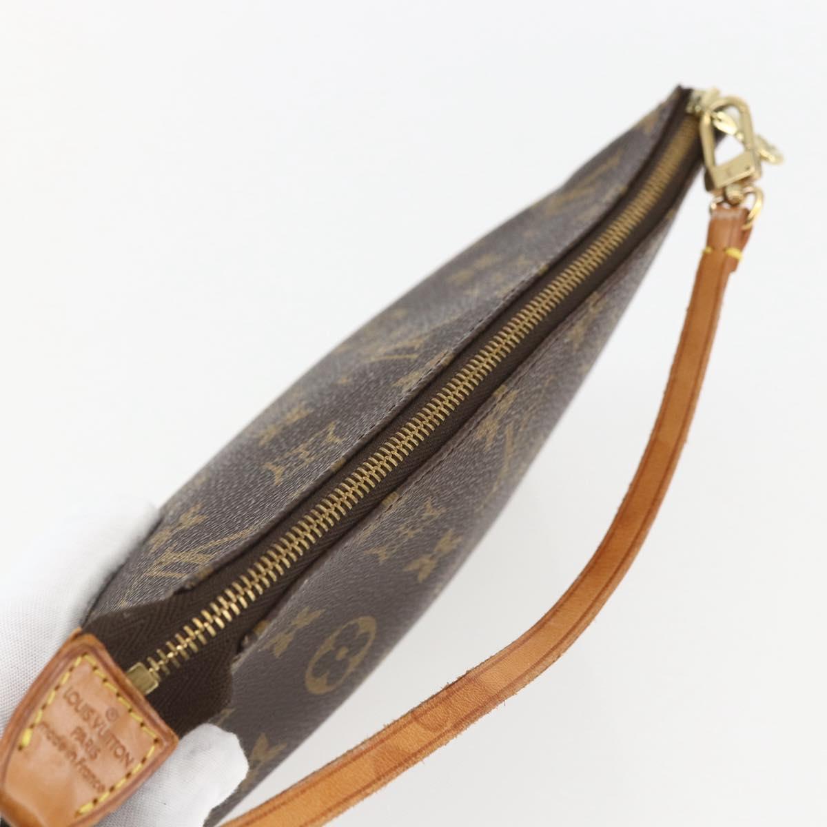LOUIS VUITTON Monogram Pochette Accessoires Pouch M51980 LV Auth yk19644
