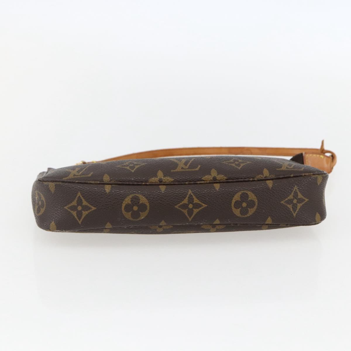 LOUIS VUITTON Monogram Pochette Accessoires Pouch M51980 LV Auth yk19644