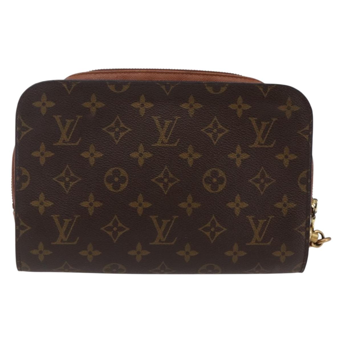 LOUIS VUITTON Monogram Orsay Clutch Bag M51790 LV Auth yk19650