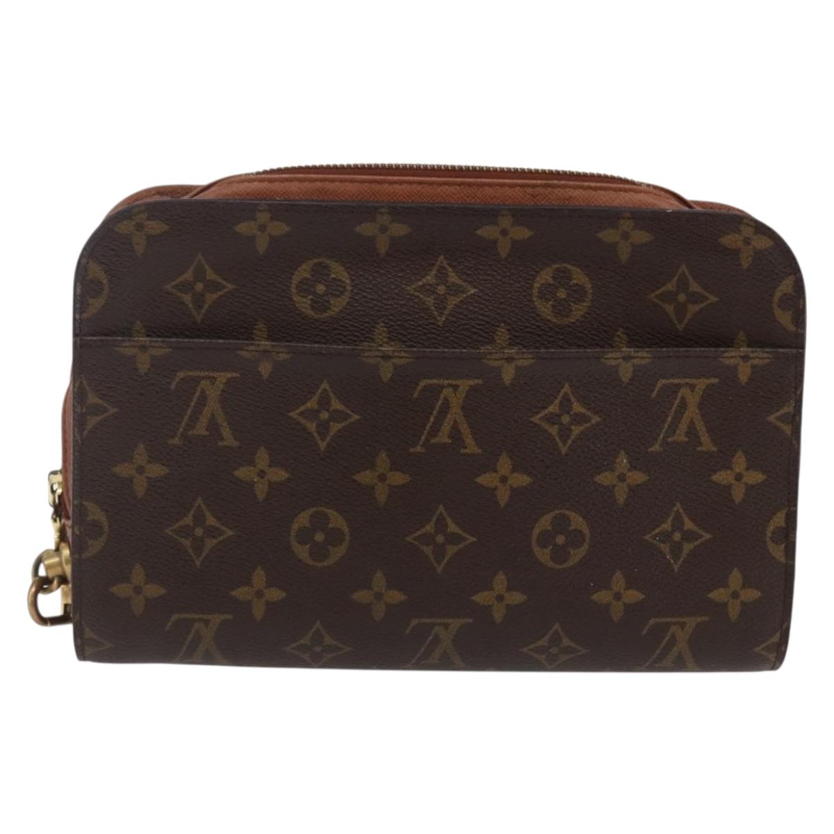 LOUIS VUITTON Monogram Orsay Clutch Bag M51790 LV Auth yk19650