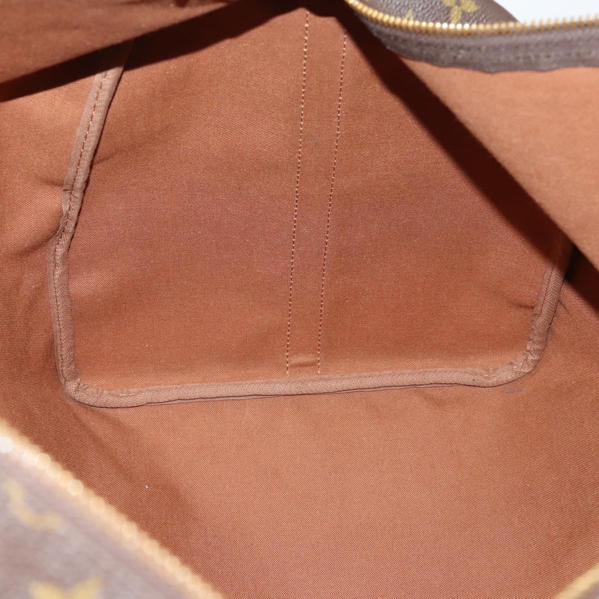 LOUIS VUITTON Monogram Keepall Bandouliere 60 Boston Bag M41412 LV Auth yk19653
