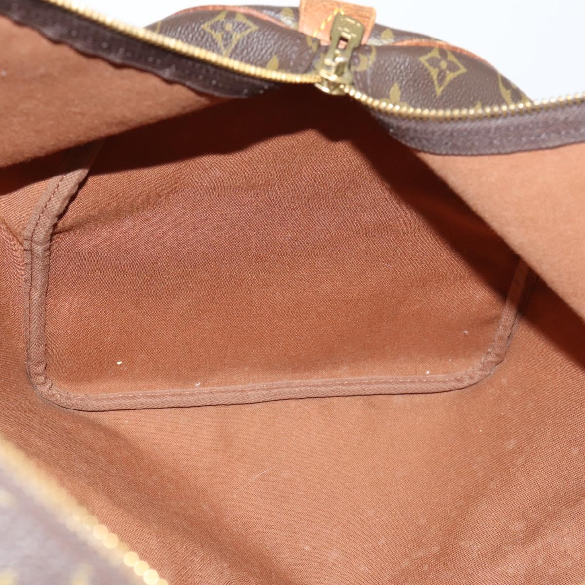 LOUIS VUITTON Monogram Keepall 55 Boston Bag M41424 LV Auth yk19654
