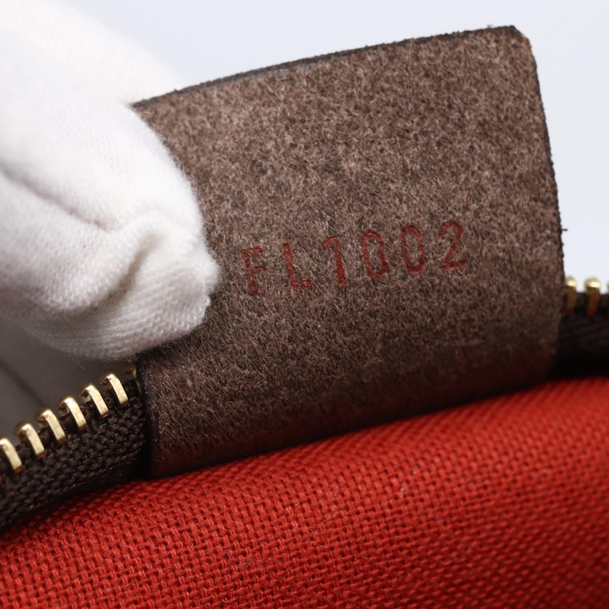 LOUIS VUITTON Damier Ebene Navona Accessory Pouch N51983 LV Auth yk19655V